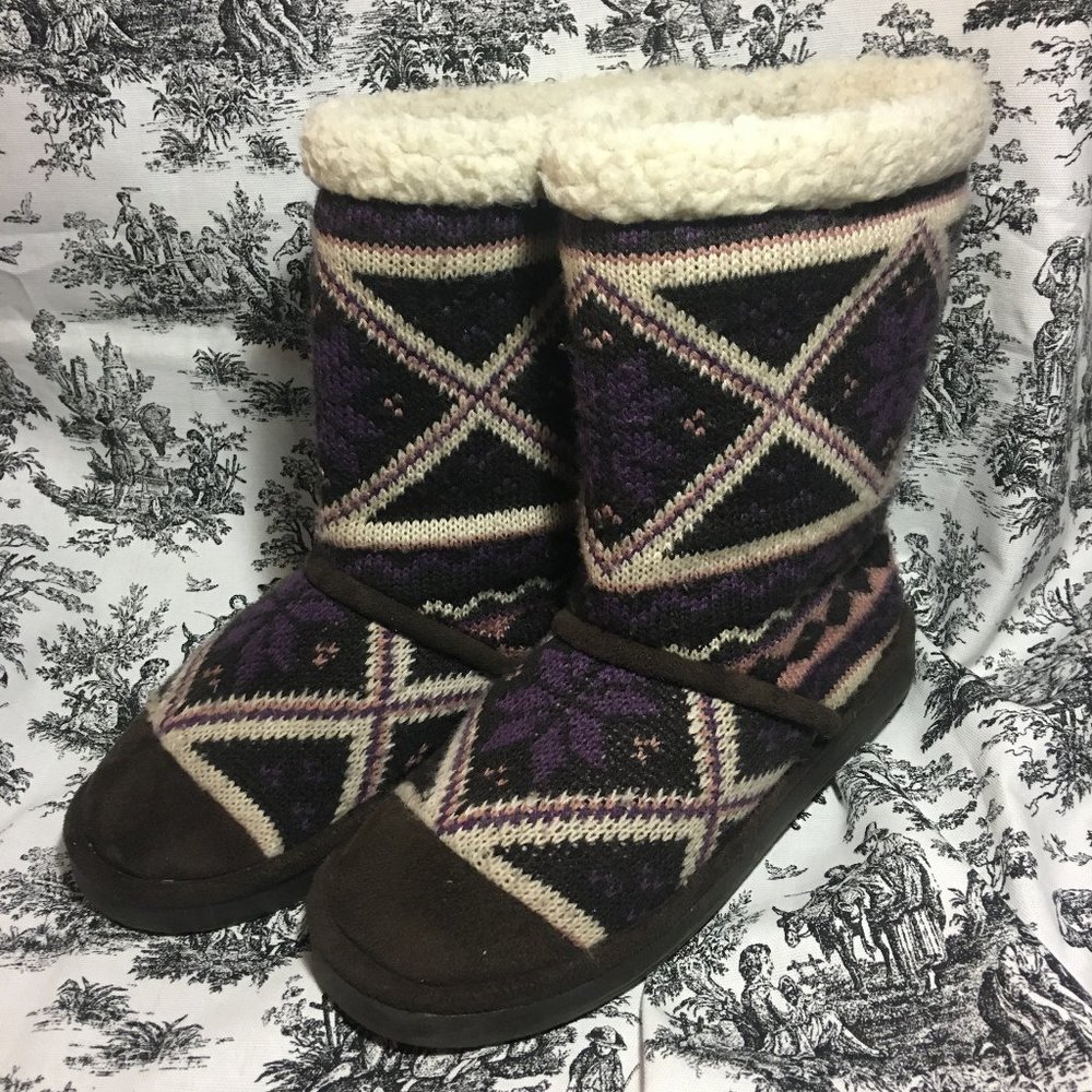 Airwalk Knit Slip On Boots